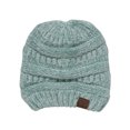 thumbnail image 1 of CC Ribbed Chenille Winter Beanie - Mint, 1 of 2