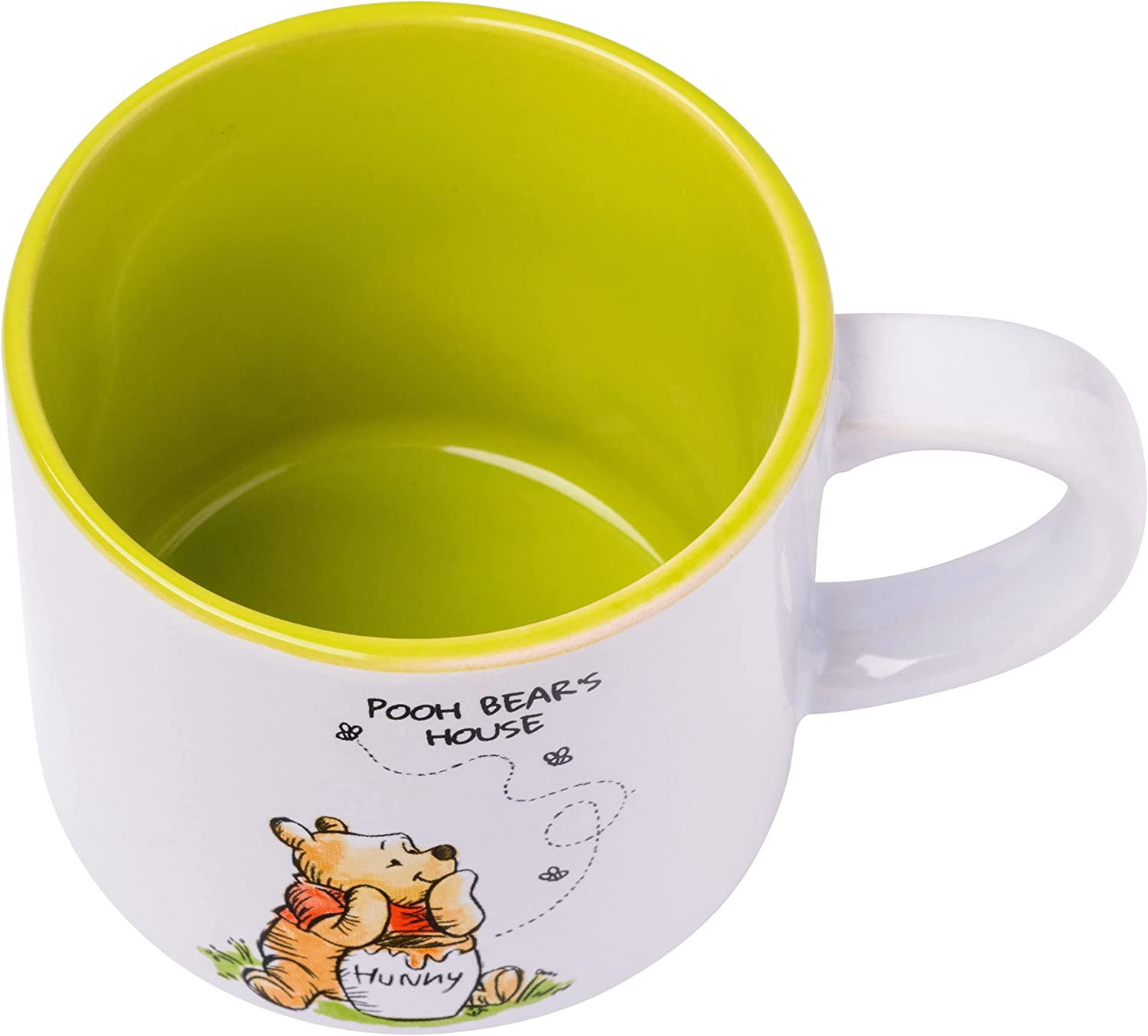 Winnie Puuh Tassen-Set – 2 Stapelbare Keramikbecher Mit „Friends Forever“-Design, Offizielles Disney-Merch