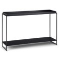 thumbnail image 1 of SIMPLIHOME Table Console Industrielle Moderne 47 Pouces Grand Plateau en Métal pour Entrée Salon, Entrée et Chambre, 1 of 2