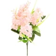 thumbnail image 4 of 1 Bundle Artificial Flowers, Fake Silk Hyacinth Flowers, UV Resistant Bulk for Wedding, Plastic Memorial Bouquet for Home Decoration, No Fade Florals, Blooms Table Centerpieces Decor, 12.99 in,Pink, 4 of 6