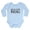 Sky Blue, variant on CafePress - My Big Sister Rocks Body Suit - Long Sleeve Cotton Baby Bodysuit