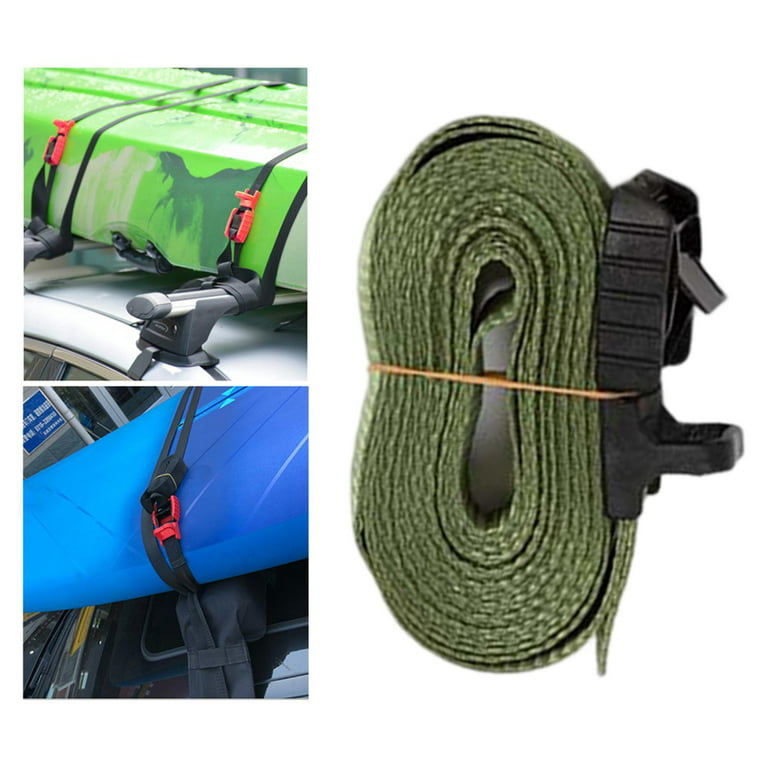 2 Pcs Lashing Straps with Buckles Vehicle Rope Car Packing Straps Lashing  Straps Luggage Cargo Tie Down Strap Buckle Straps Auto Bungees Surfboard