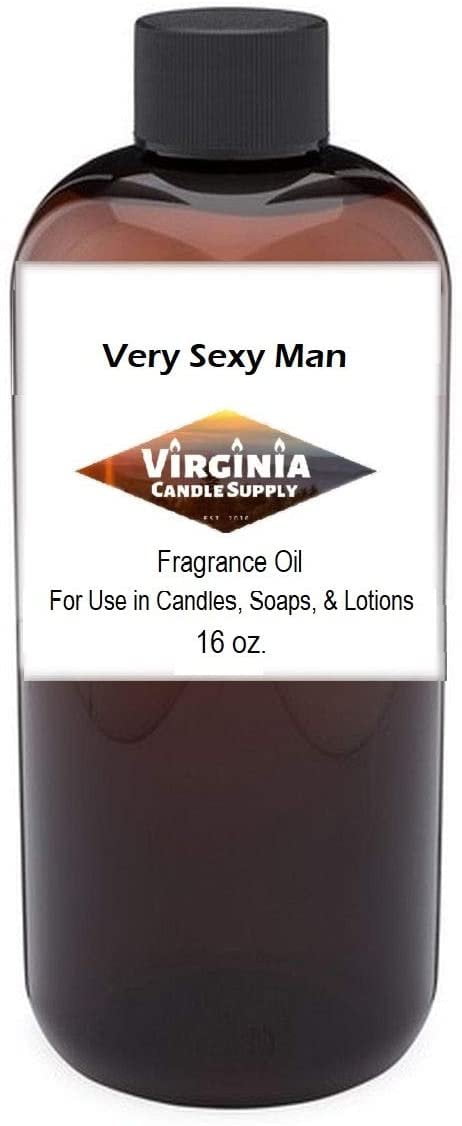 Very Sexy Man 16 oz Bottle for Candle Making, Soap Making, Tart Making, Room Sprays, Lotions, Car Fresheners, Slime, Bath Bombs, Warmers