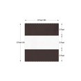 thumbnail image 2 of COVERS&ALL Outdoor Clear Panel Curtain, 12 Oz Tarp Max Waterproof & UV Resistant with Rustproof Grommets, Ideal for Outdoors/Indoors (9' H x 8' W feet, Coffee), 2 of 6