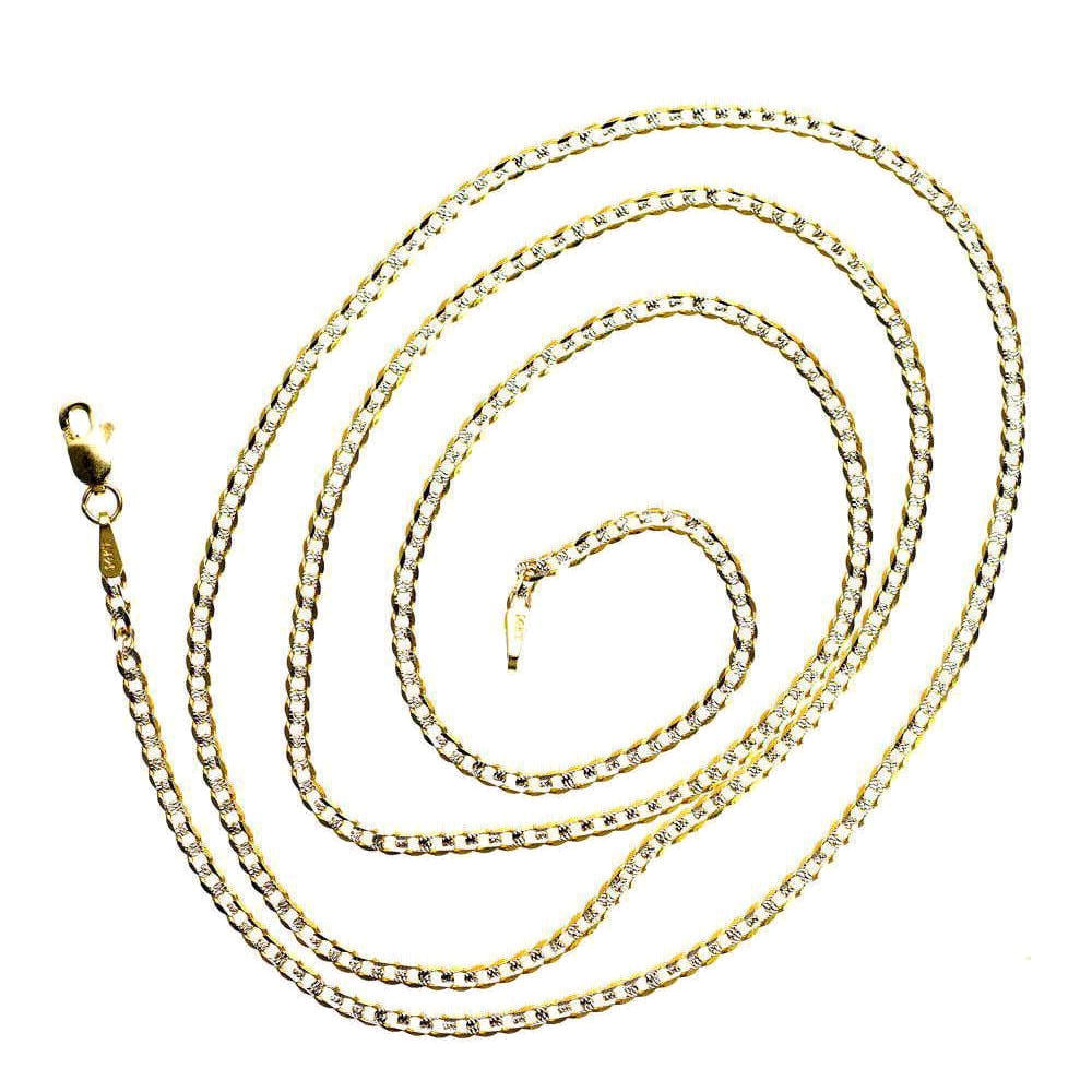 Solid 14K Yellow Gold Mens Italy Cuban Link Chain 9.83 gram 5.1 mm Necklace 26 inches by J&H Jewelers