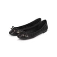 thumbnail image 5 of Women Quilted Bow Cap Toe Slip On Ballet Flat DD90, 5 of 5