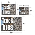 thumbnail image 3 of Pickup Truck Tires Vinyl Decal 5 Pack of 12 Inch x 16 Inch Weatherproof Heavy-Duty Adhesive Backing | Durable Products, Auto Shops, Affordable Pricing | Made in USA, 3 of 6