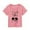 Pink, variant on Toddler Girls Summer Casual Tops Crew Neck T Shirts Children's Easter Cartoon Bunny Print Short Sleeved T Shirt Size 2-3T ,Gray