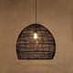 thumbnail image 4 of Lámpara colgante vintage moderna hecha a mano para techo o sala de estar Negro, 4 of 9