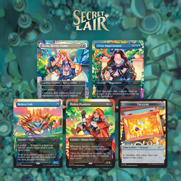 Magic the Gathering Secret Lair Featuring: Peach Momoko Foil