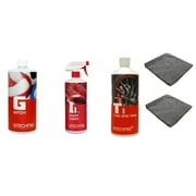 Gtechniq W1 Shampoo, I1 Smart Fabric Cleaner, T1 Tire/Trim Cleaner 1000ml Bundle