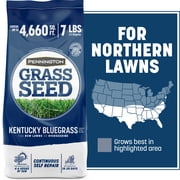 Pennington Kentucky Bluegrass Northern Grass Seed Mix for Sun to Partial Shade, 7 lb