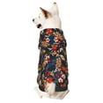 thumbnail image 5 of Uemuo Orchids Flowers for Winter Dog Hoodie Sweatshirts with Pockets Warm Dog Clothes for Small Dogs Chihuahua-Small, 5 of 8