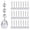 A006- Style F, variant on 30 Pack Clear Crystal Snowflake Ornaments, Sparkling Acrylic Hanging Decor for Christmas Tree Wedding Party, Holiday Ceiling Decorations