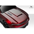 thumbnail image 2 of 2010-2012 Ford Mustang Duraflex CVX Version 3 Hood - 3 Piece, 2 of 8