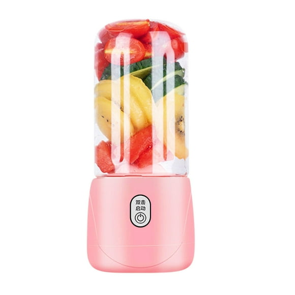 potrochi Portable Blender for Shakes and Smoothies, USB Juicer Cup, Portable Juicer Blender ,Household Fruit Mixer, Rechargeable Fruit Mixing Machine For Baby Travel 350ml
