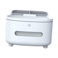 thumbnail image 2 of GROWTH TANK Tissue Box Cover Desk Storage Organizer Tissue Case for Home Bathroom Toilet White, 2 of 9