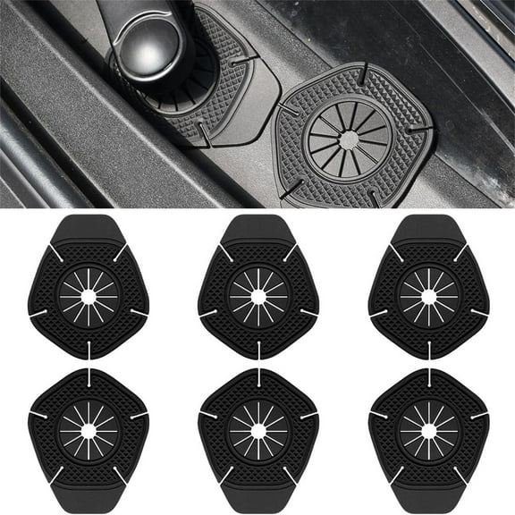 Ke1Clo 6PCS Silicone Wiper Pivot Guards, Wiper Cover Silicon Wiper Hole Protective Cover Wiper Arm Hole Protector for Most Cars, Trucks, SUVs