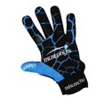 thumbnail image 1 of Murphys - Guantes Gaélicos Diseño Aspecto Craquelado para Adultos Unisex (Negro, Azul), 1 of 4