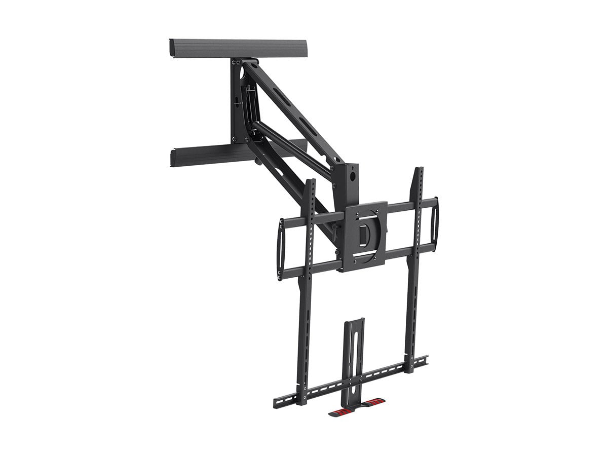 Monoprice Above Fireplace PullDown FullMotion Articulating TV Wall