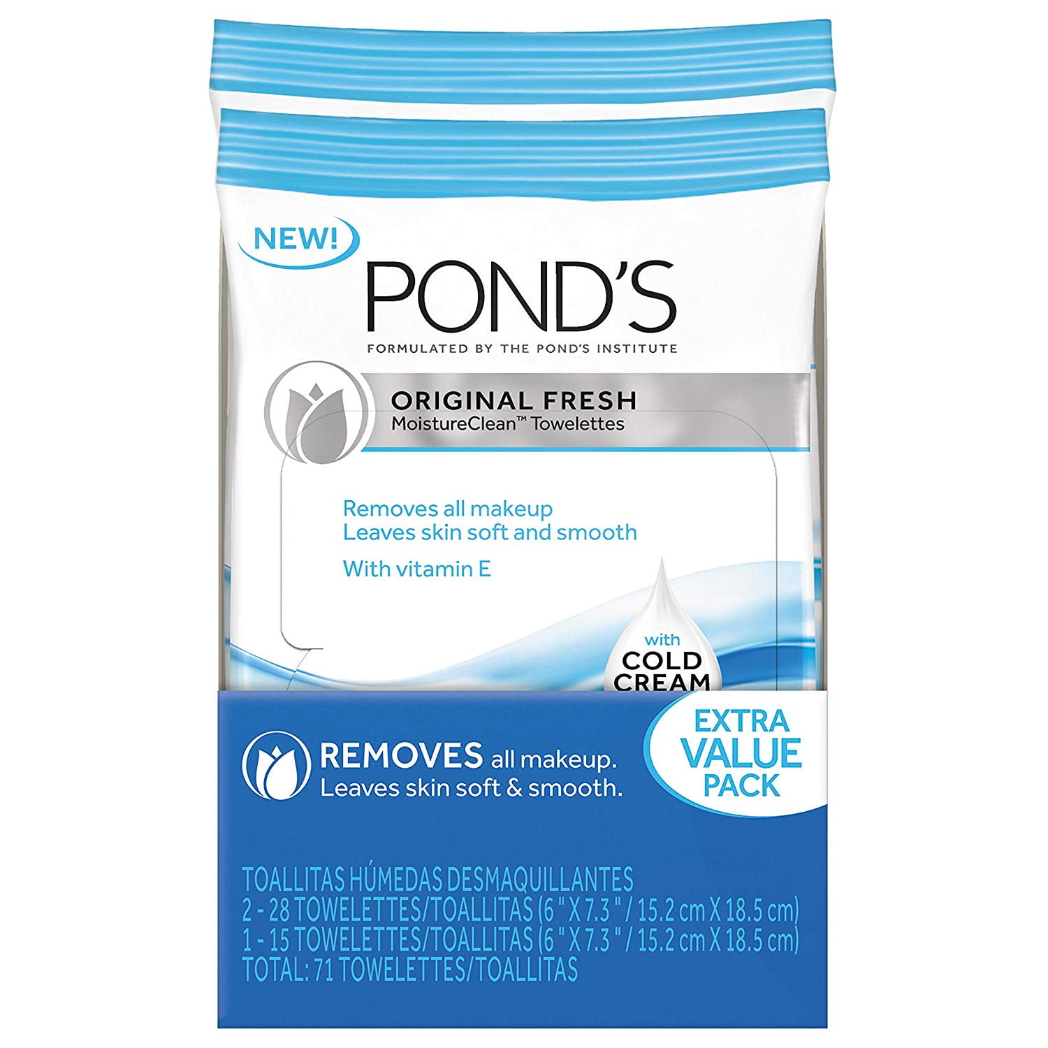 ponds cleansing face wipes