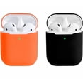 thumbnail image 1 of 2 Pack Compatible Case Ultra Thin Soft Cover Silicone Protective Skin for Apple Airpod 1 2 Case, 1 of 7