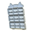 thumbnail image 1 of Rongfmy Socks Underwear Storage Hanging Stackable Separated 18 Compartments Divider Wall Gray, 1 of 9