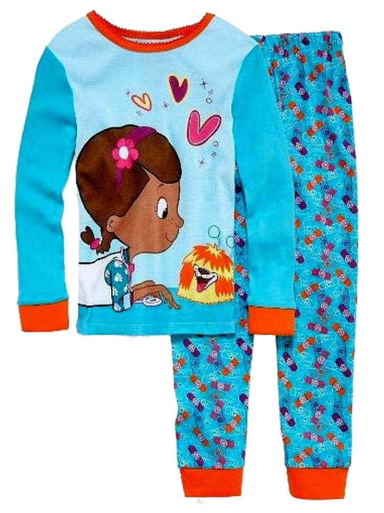 Doc McStuffins Pyjamas Girls Pink Pjs Disney Shortie Pyjama Set T2TC404 