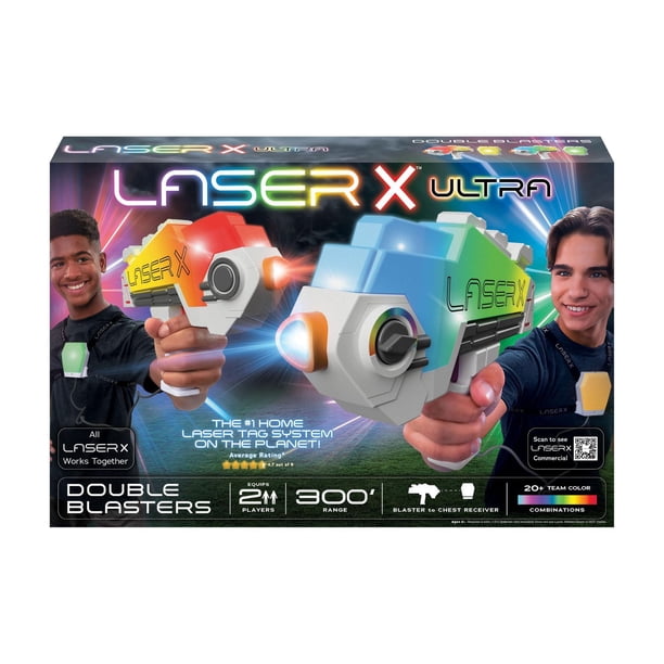レーザーX ウルトラ ダブルブラスター セット Laser X おもちゃ Laser X Ultra Double Blasters - Walmart.ca
