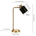 thumbnail image 5 of Evelyn&Zoe Industrial Metal Table Lamp, 5 of 5