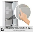 thumbnail image 4 of HOMCOM Wall Mount Medicine Cabinet Lockable with 2 Keys for Bathroom, 4 of 10