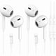 thumbnail image 1 of wonima11 2 Packs for iPhone Headphones Wired Earbuds Earphones Nosie Reduction Built-in Microphone & Volume Control Headsets Compatible with iPhone 14/13/12/11/XR/XS/X/8/7/SE/Pro/Pro Max, 1 of 1