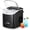 Black, variant on Countertop Ice Maker Machine, 26lbs/24H Portable Ice Maker with Self-Cleaning, 9 Bullet Ice Cubes Ready in 6 Mins, Quiet Ice Machine with Handle, Basket and Scoop for Home, Kitchen, RV