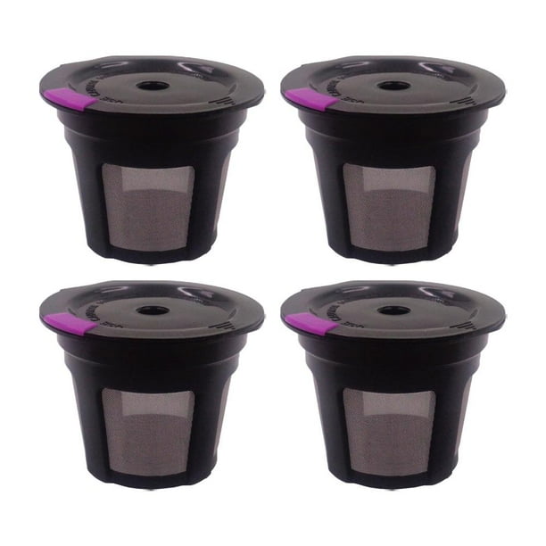 1/4/6 PCS K Cup Pod Filtro Ecológico para Keurig 1.0/2.0 (4 Piezas)