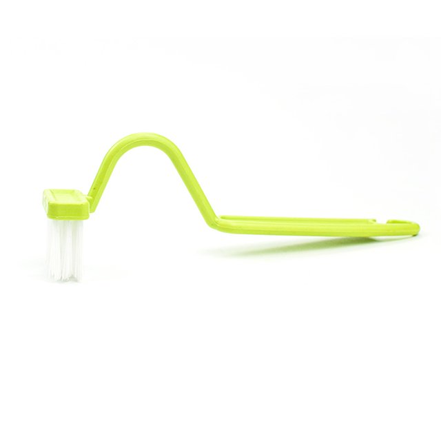 Cepillo de limpieza de inodoro para niños Cepillo de baño pequeño en forma de V en forma de S Mango curvo Cepillo sanitario Cepillo de plástico para baño