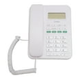 thumbnail image 1 of Corded Landline Phone, Caller ID Portable Corded Telephone HD 16 Bit Display  for Home White, 1 of 7