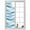 Blue, variant on Window Privacy Film Blue Ombre Stained Glass Window Film Decorative Sun Block Window Cover Modern Moire Abstract Art Aesthetics Window Clings Static Adhesive Sticker for Bathroom 19.6"x39.3"
