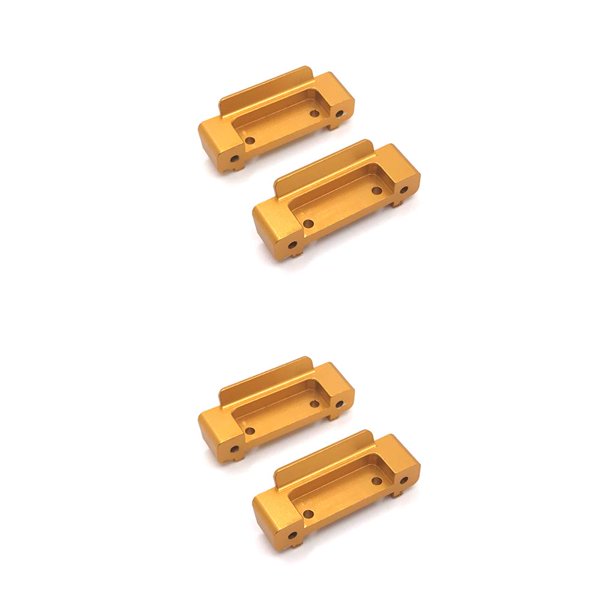 Vogacara 1 juego de accesorios de coche RC Práctico parachoques RC Repuestos de coche RC azul Type3 NO3 Vogacara CBP202827