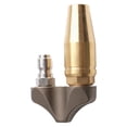 thumbnail image 1 of Reverse Turbo Sewer Drain Jetter Nozzle Professional Cleaning Solution, 1 of 7