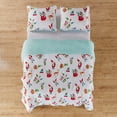 thumbnail image 6 of Levtex Home Christmas Gnomes Microfiber Quilt Set, King - Reversible, 6 of 7