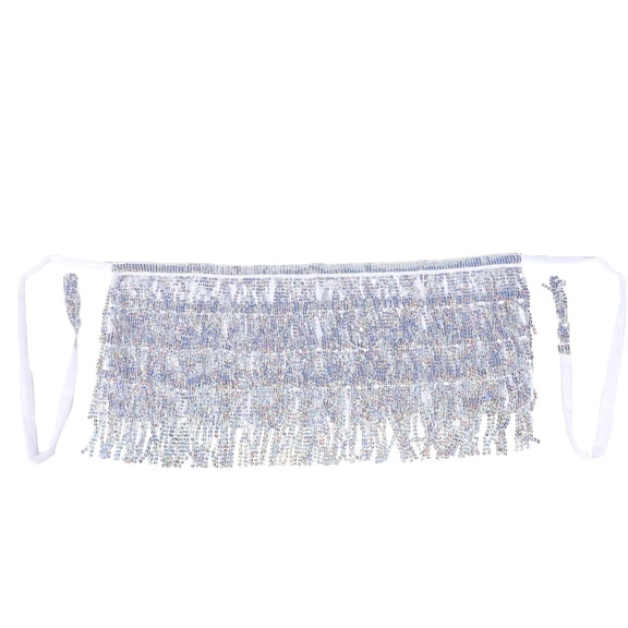 LOLIPPYY Comfortable Plated Sequin Skirt for Belly Dance and Costume Events