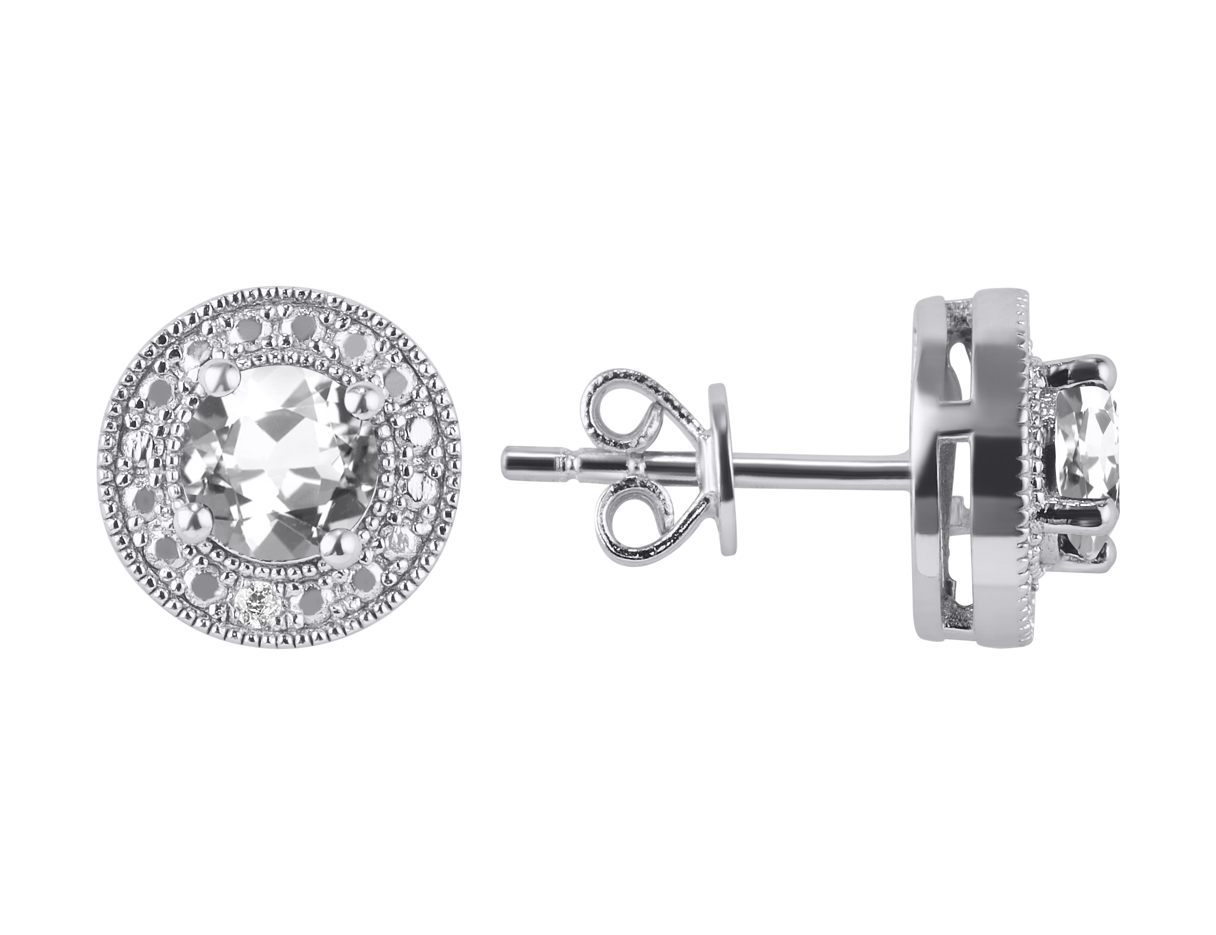 Details about   925 Sterling Silver Mystic Fire TOPAZ Drop Dangle Earrings Hook Ear Studs Gift