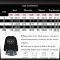 thumbnail image 3 of Godom Womens Sweatshirt Crewneck Long Sleeve Shirts Loose Fit Letter Print Tops Fall Fashion, 3 of 7