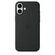 thumbnail image 4 of Funda para teléfono Apple iPhone 16 Plus de silicona con MagSafe Black, 4 of 4