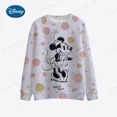 thumbnail image 3 of Nueva sudadera con capucha linda de Disney Minnie House Kawaii para mujer, cuello redondo, mangas largas, sudaderas coreanas para mujer y niñas, 3 of 5