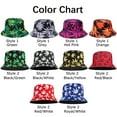 thumbnail image 2 of Marijuanas Leaf Pattern Designed Men Women Unisex Packable Foldable Summer Travel Beach Outdoor Fishing Bucket Hat Green, 2 of 4