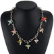 thumbnail image 4 of Set Cutie Creativo Colorido Seta Estrella Luna Forma Colgante Cadena Collar De Cuentas Tobilleras Pulsera Dulce Fresco Para Mujeres Niñas Adolescentes Joyería Regalos Wh, 4 of 4