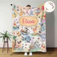 thumbnail image 5 of Personalized Watercolor Winnie the Pooh blanket, 5 of 5