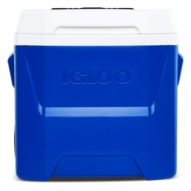 Igloo 16 QT Laguna Ice Chest Cooler with Wheels, Blue