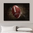 thumbnail image 3 of wall26 Canvas Print Wall Art Close Up Details High Contrast Colorful Tournament Football Sports Fitness Photography Realism Decorative Scenic Multicolor for Living Room, Bedroom, Office - 16x24, 3 of 5